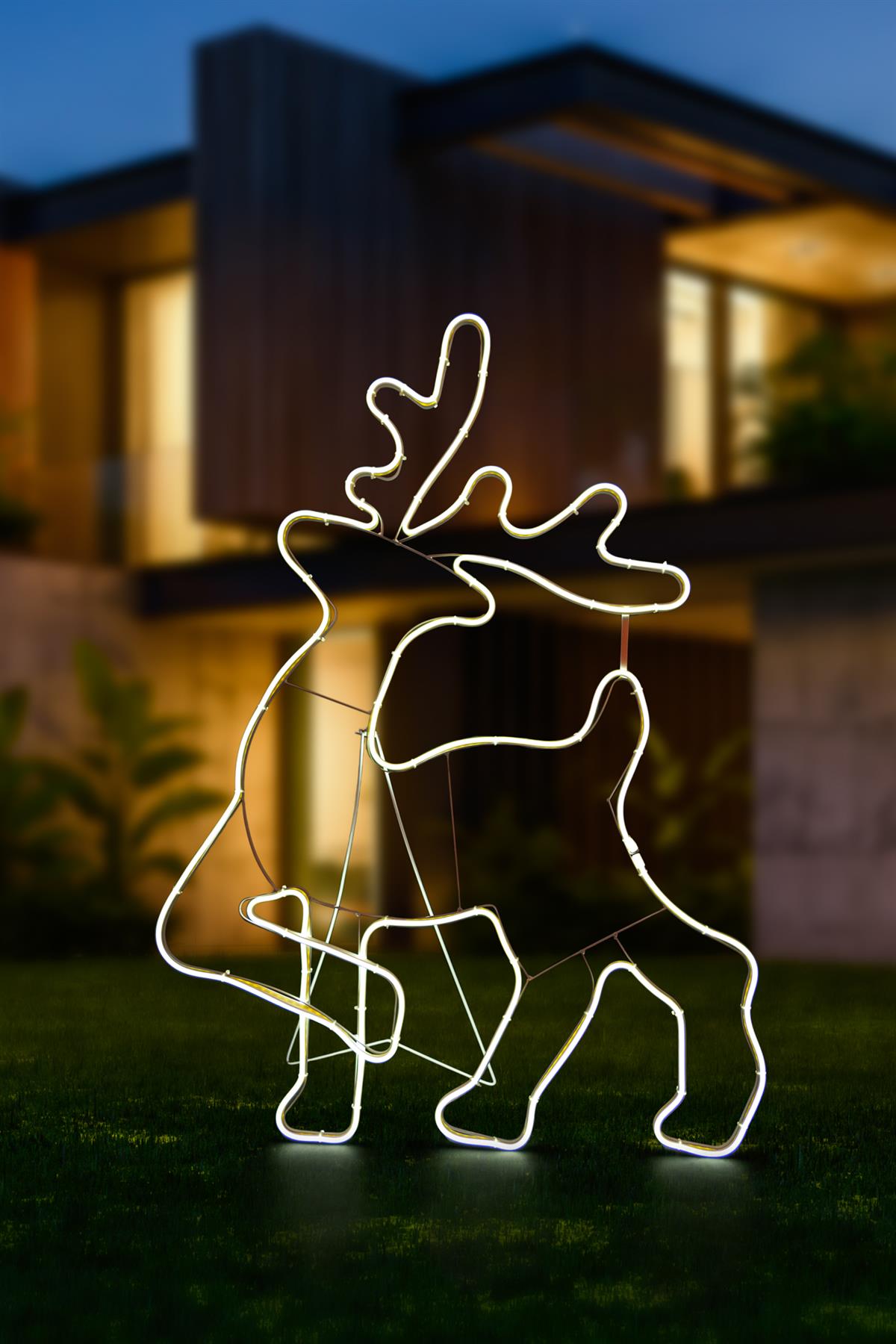 Neon Rope Lights Silhouette Christmas Outdoor Wall Garden Xmas Home Decoration - Picture 44 of 47