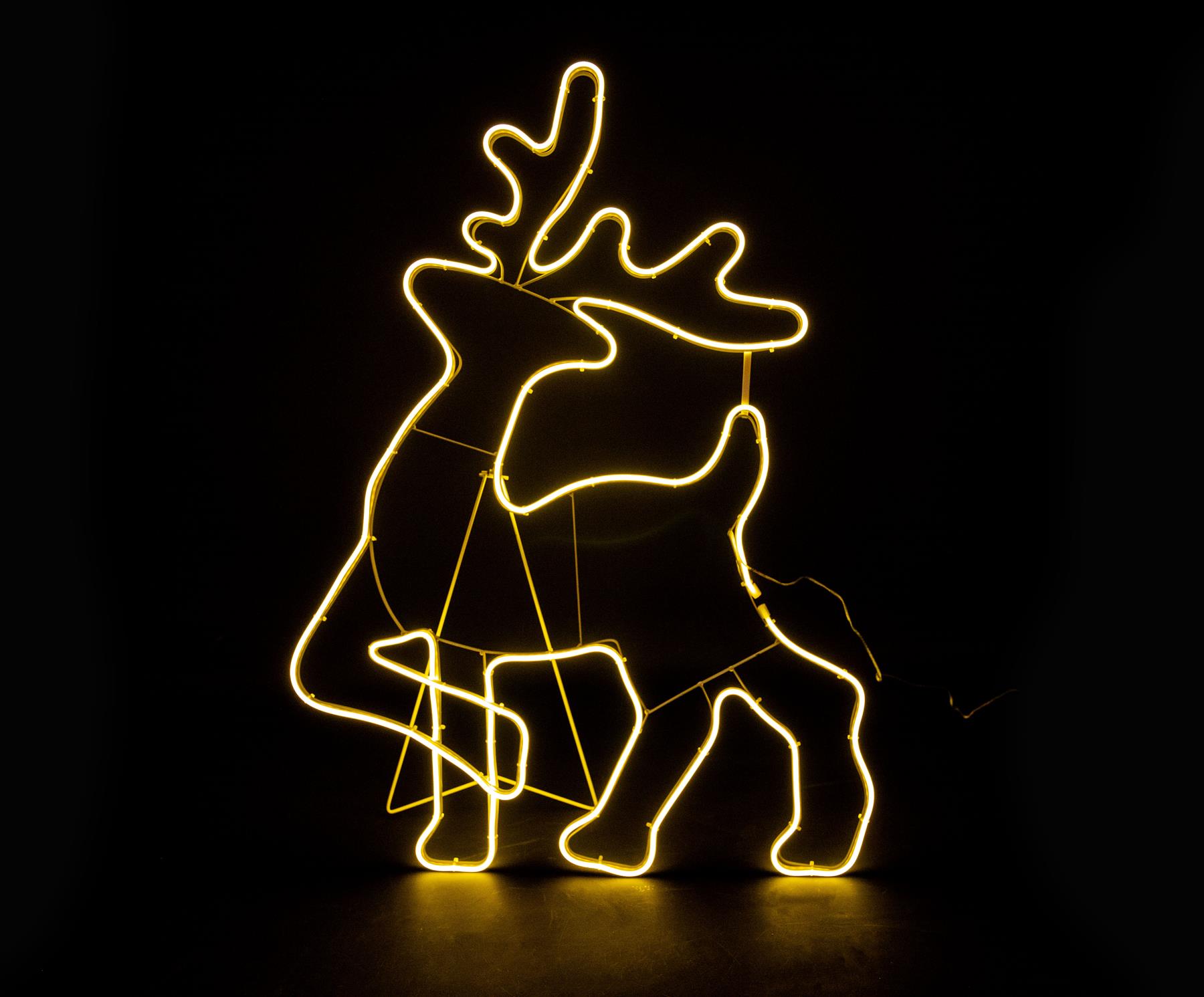 Neon Rope Lights Silhouette Christmas Outdoor Wall Garden Xmas Home Decoration - Picture 40 of 47