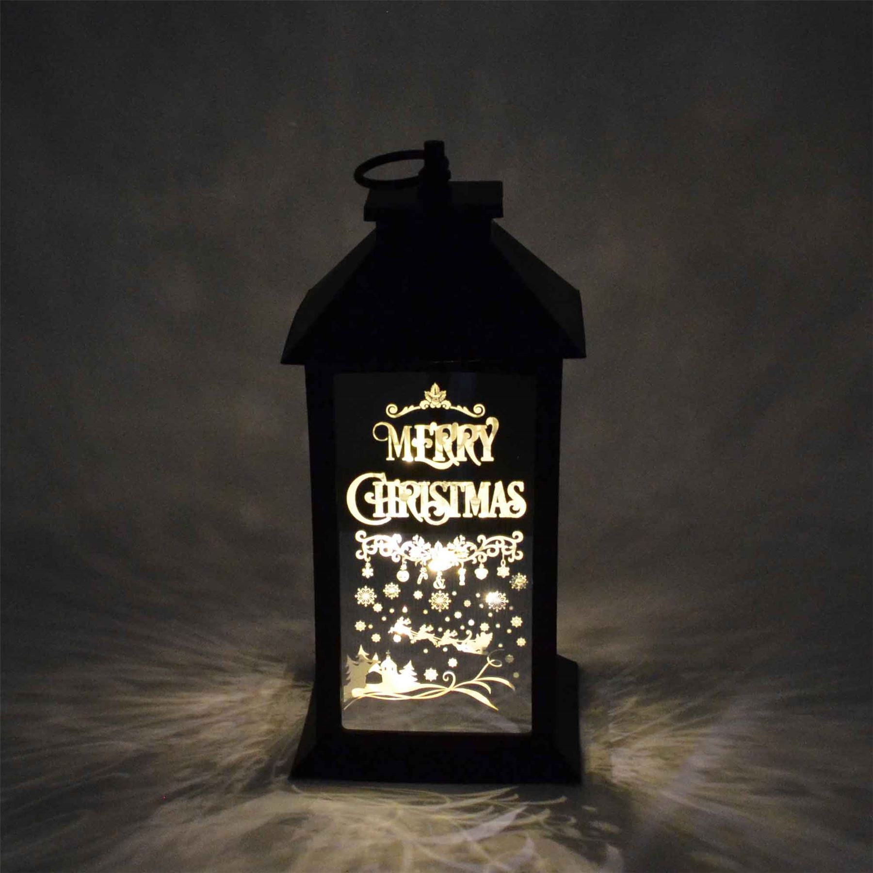 Christmas Decorations Lanterns Lamp LED Xmas Light Up Candles Battery Operated - Picture 11 of 56
