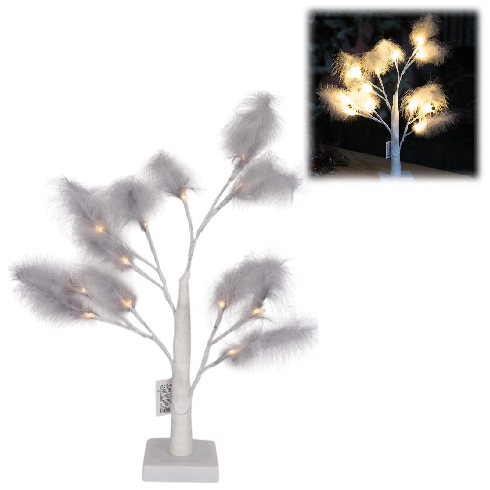 Artificial Pampas Tree Flower Christmas Table Decor Boho Wedding LED Lights B/O - Picture 11 of 73