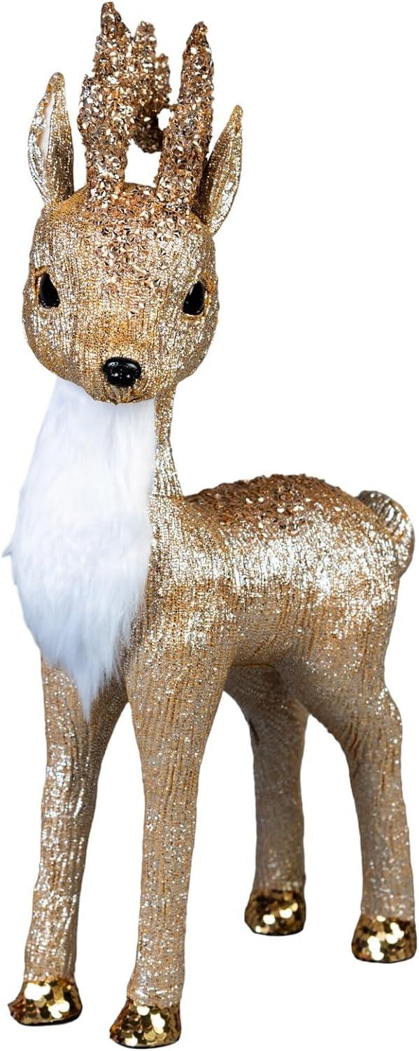 Christmas Tabletop Ornament Figures Centerpiece Xmas Gift Home Window Decoration - Picture 36 of 60