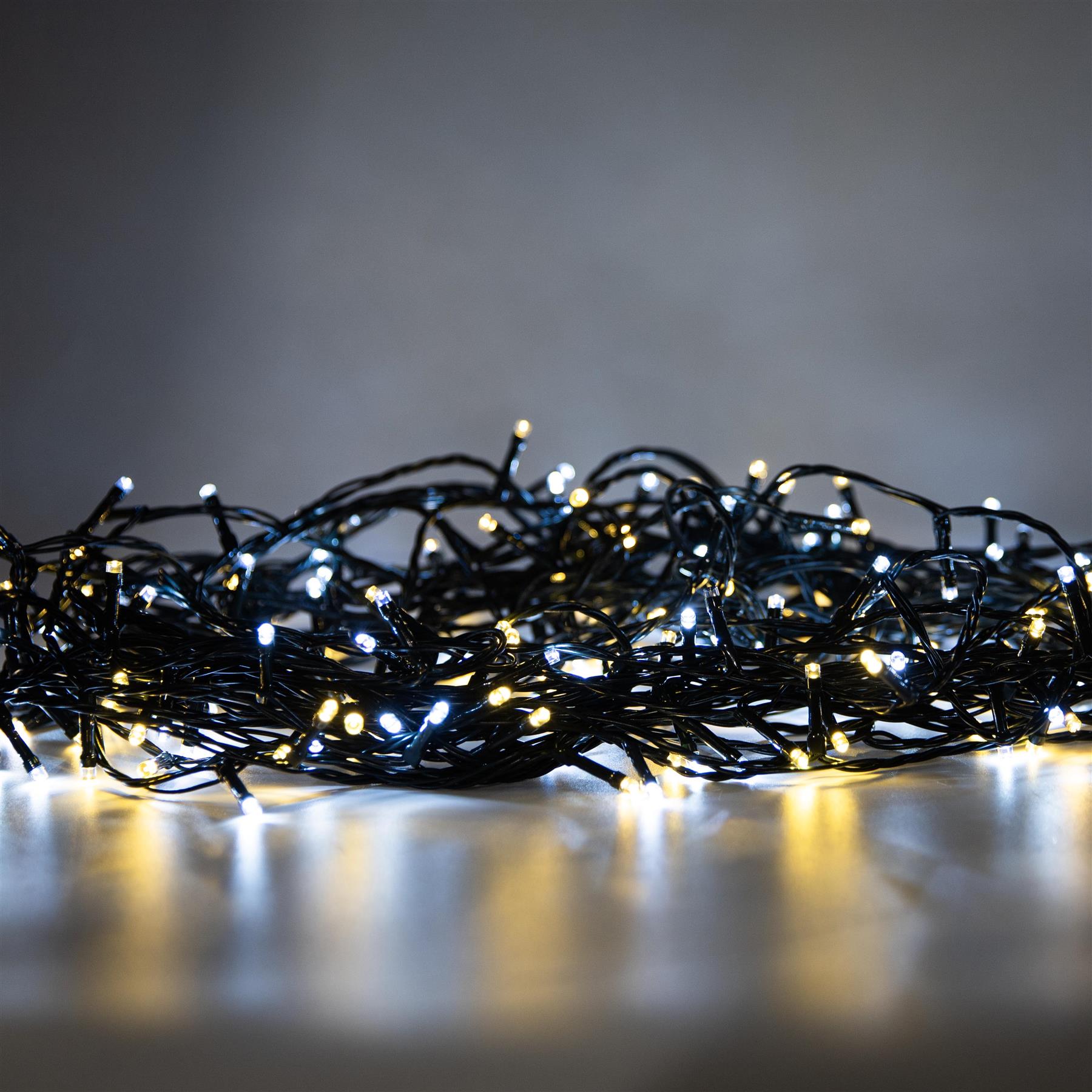 Christmas Fairy Lights LED String Mains Plug-In Outdoor XMAS Home Decor 100-2000 - Picture 9 of 39