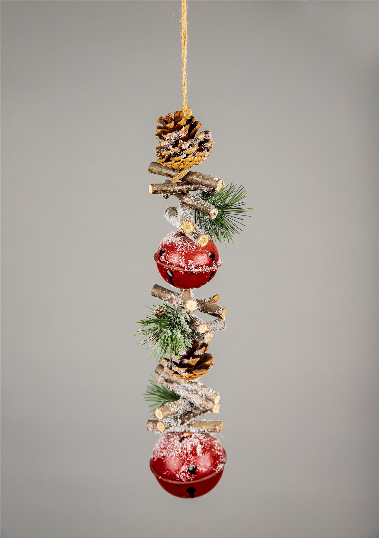 Christmas Garland Hanging Decoration Jingle Bells Xmas Tree Ornaments 33/50/90CM - Picture 22 of 46