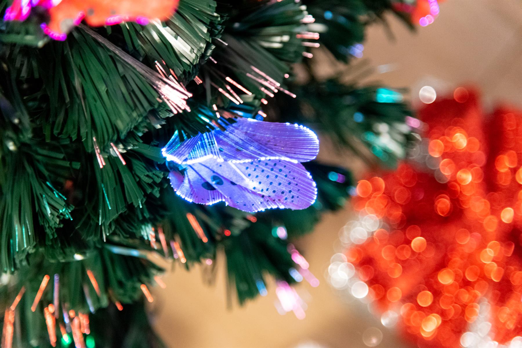2-6FT Pre-Lit Christmas Tree Fiber Optic Pine LED Light Xmas Home Holiday Decor - Picture 22 of 52