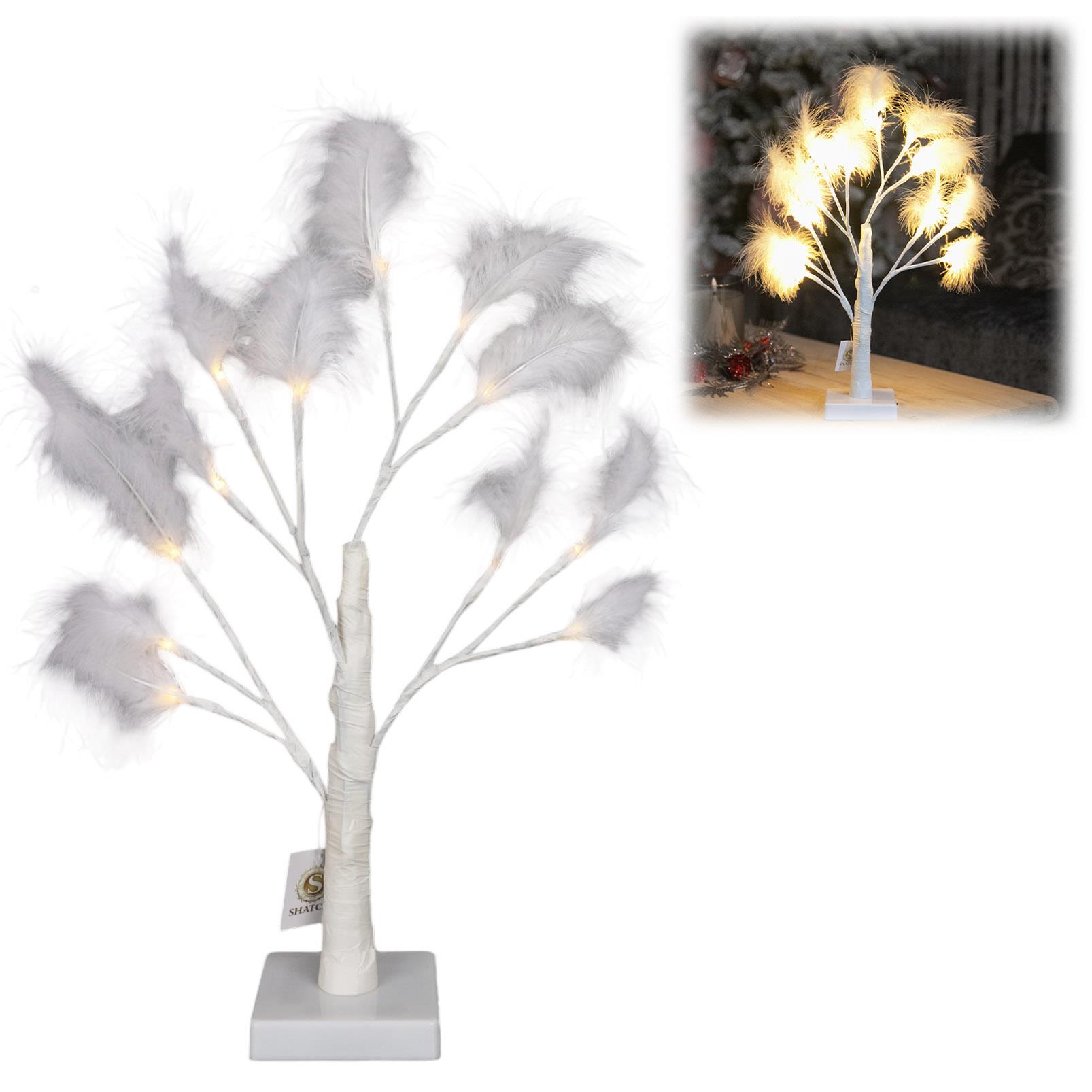 Artificial Pampas Tree Flower Christmas Table Decor Boho Wedding LED Lights B/O - Picture 69 of 73