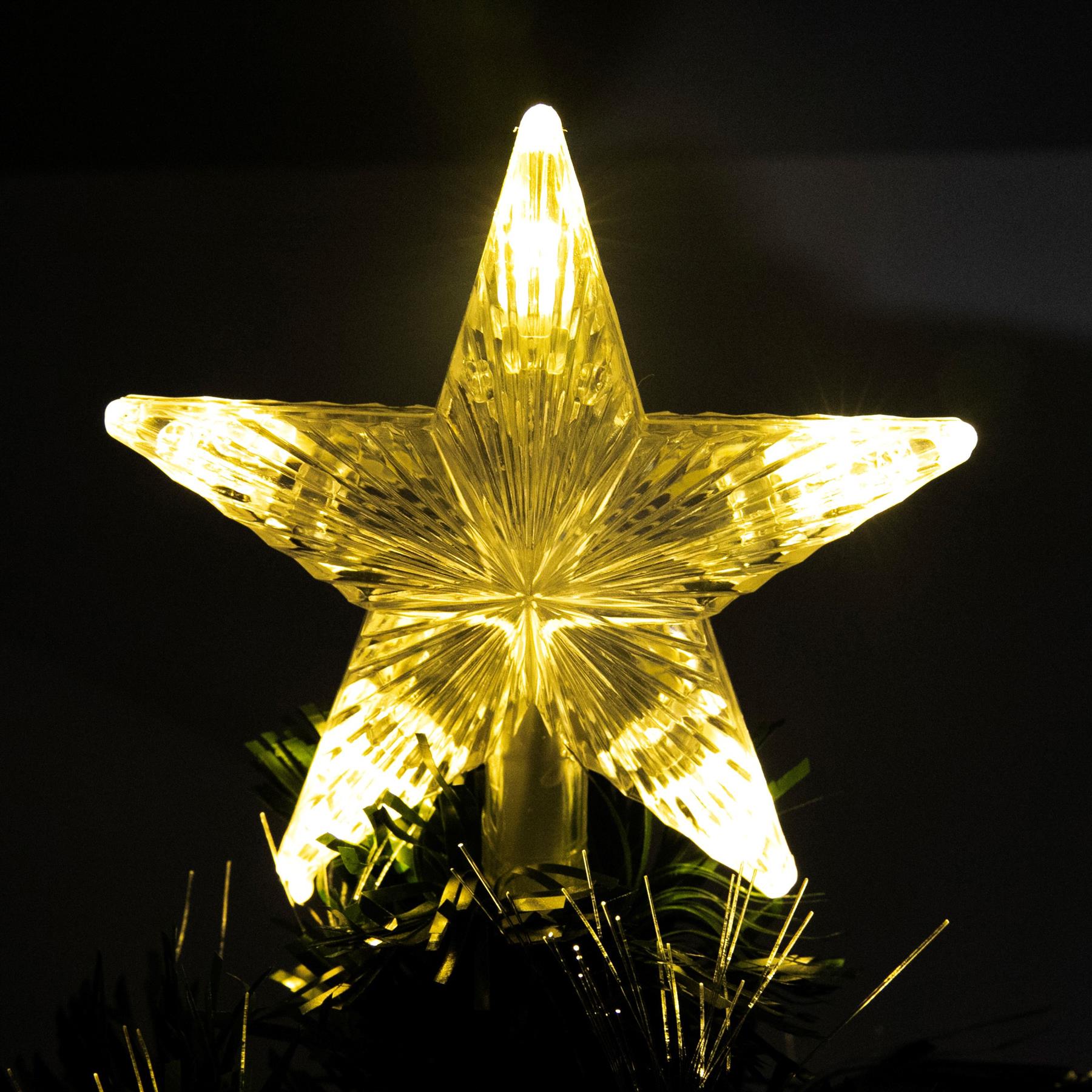 2-6FT Fibre Optic Christmas Tree Pre-Lit Bushy LED Ribbon-Bows Xmas Home Decor - Picture 21 of 29