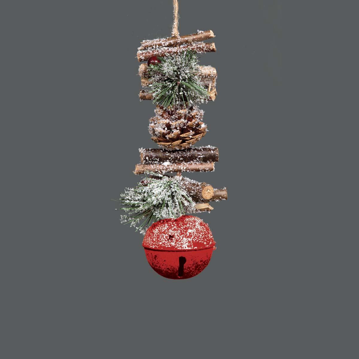 Christmas Garland Hanging Decoration Jingle Bells Xmas Tree Ornaments 33/50/90CM - Picture 18 of 46