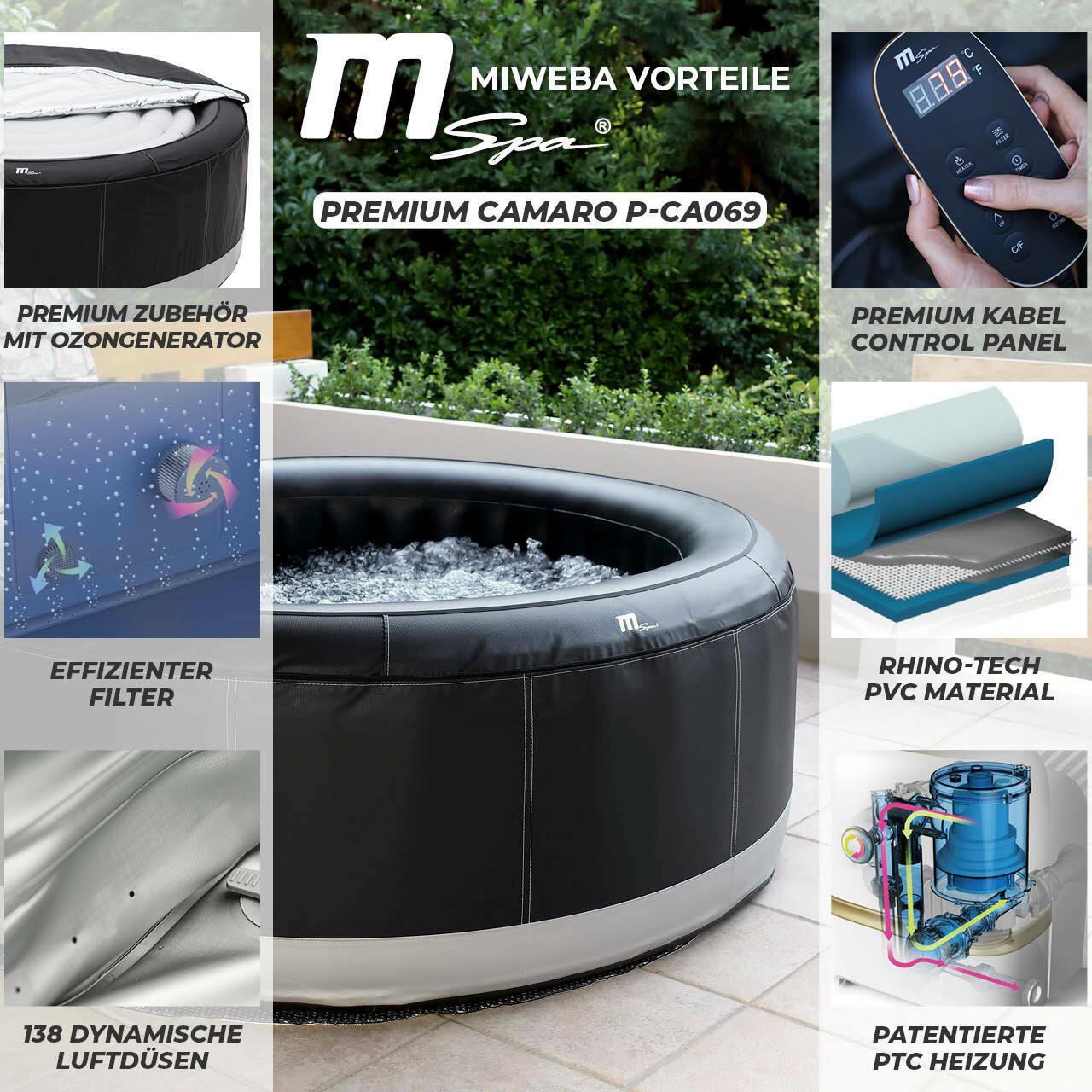 Camaro Family Inflatable Hot Tub Cover Portable Spa Jacuzzi 4 6 Person Holiday Ebay