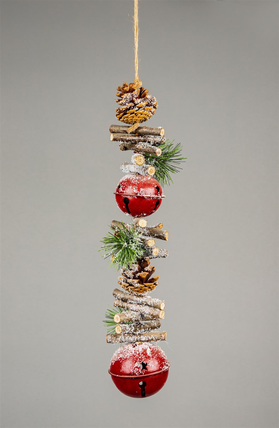 Christmas Garland Hanging Decoration Jingle Bells Xmas Tree Ornaments 33/50/90CM - Picture 24 of 46