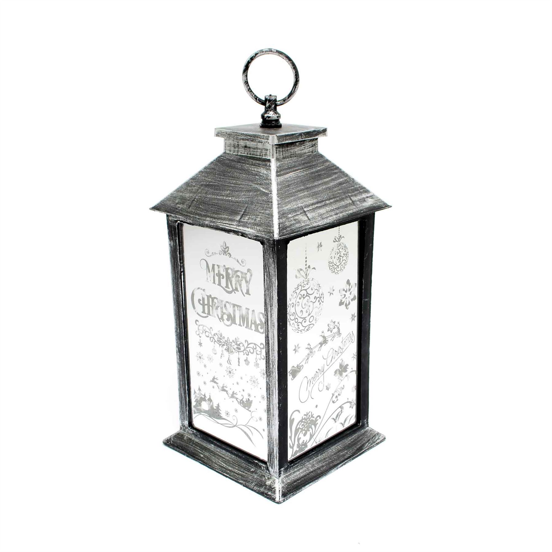 Christmas Decorations Lanterns Lamp LED Xmas Light Up Candles Battery Operated - Picture 45 of 56