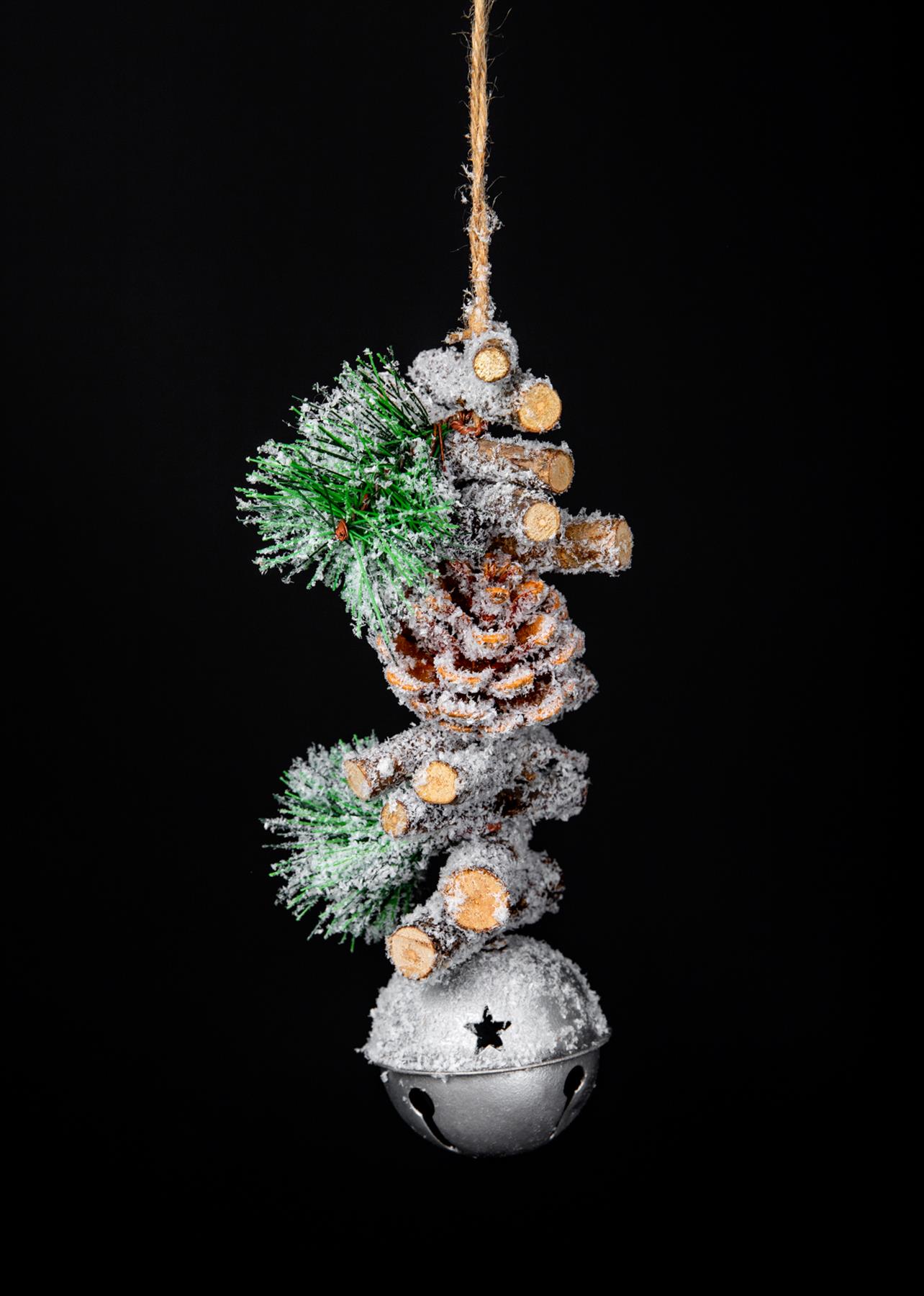 Christmas Garland Hanging Decoration Jingle Bells Xmas Tree Ornaments 33/50/90CM - Picture 36 of 46