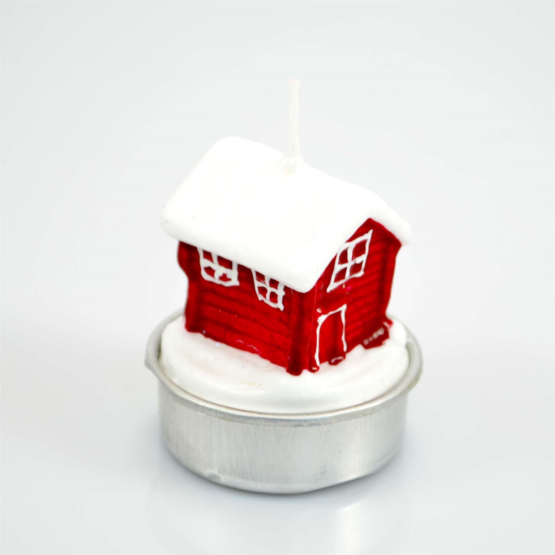 4 Novelty Christmas Decorations Candles Xmas Party Home Decor