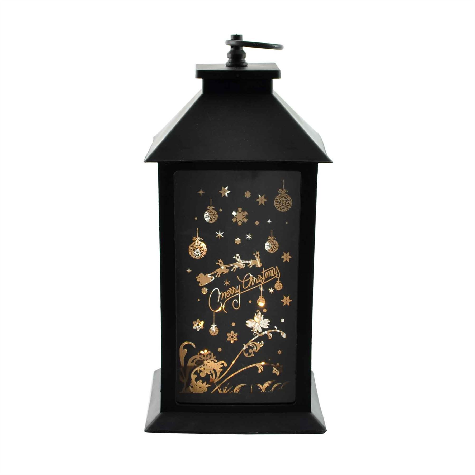 Christmas Decorations Lanterns Lamp LED Xmas Light Up Candles Battery Operated - Picture 9 of 56