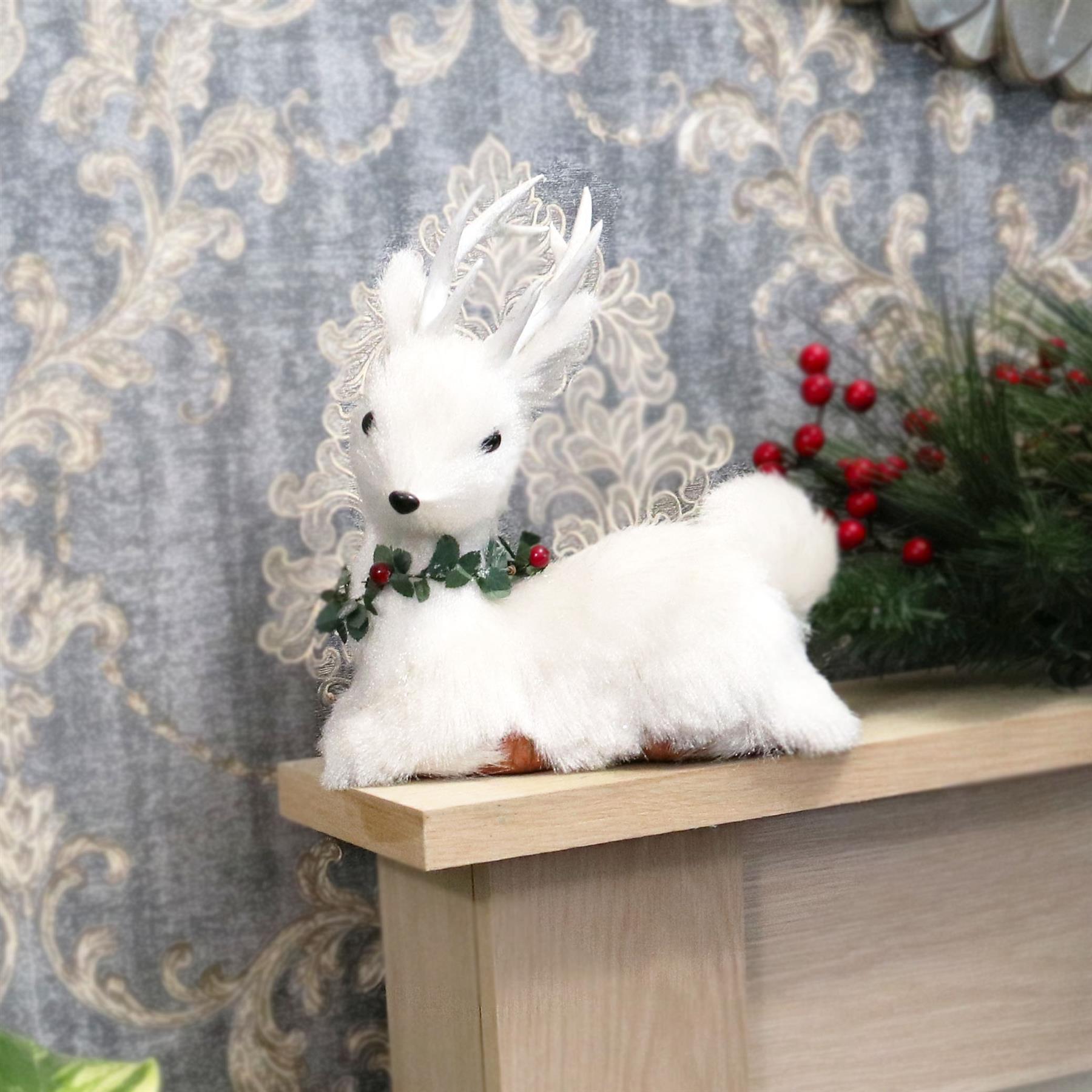 Christmas Figurine Showpieces Xmas Home Office Craft Table Decorations Unique - Picture 14 of 51