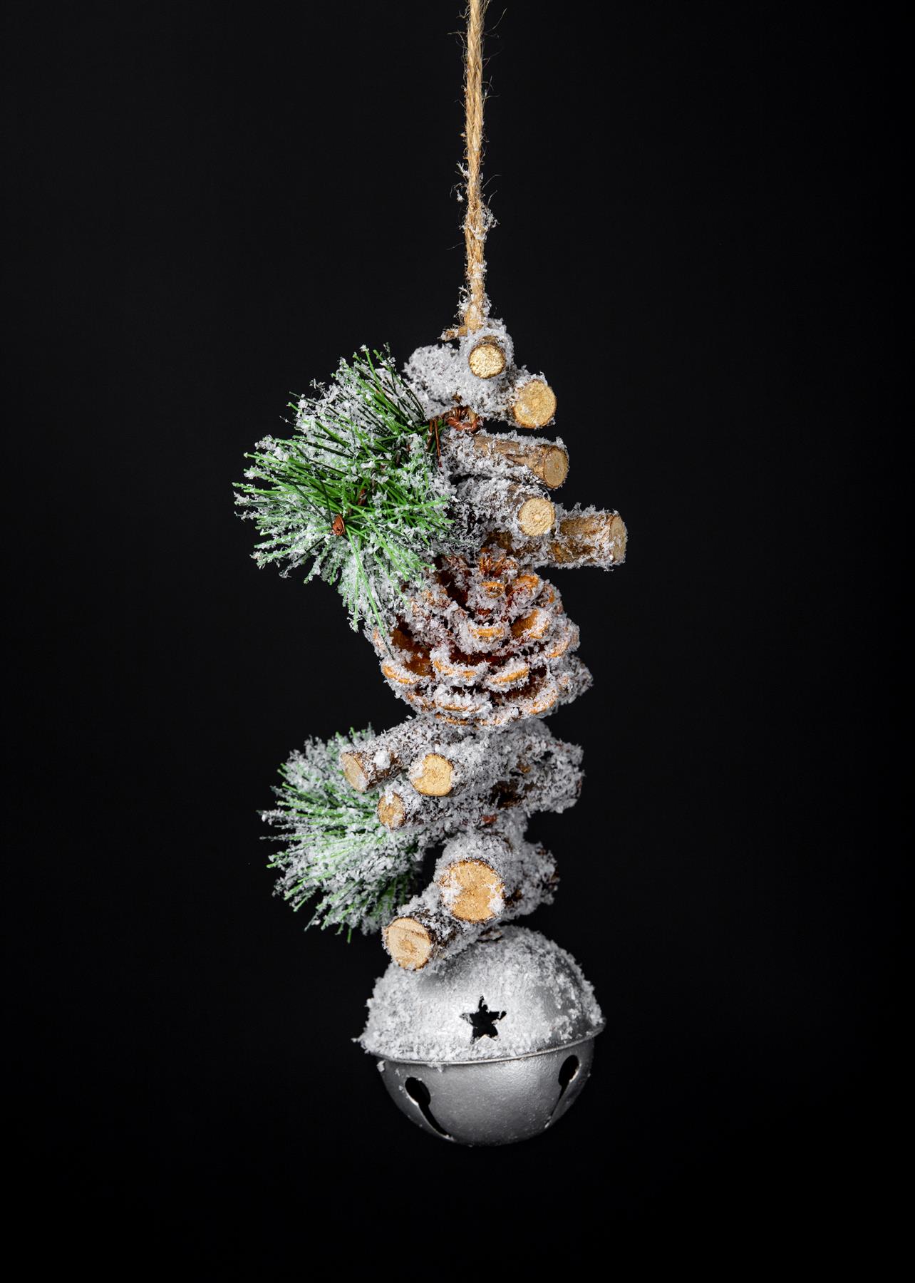Christmas Garland Hanging Decoration Jingle Bells Xmas Tree Ornaments 33/50/90CM - Picture 39 of 46