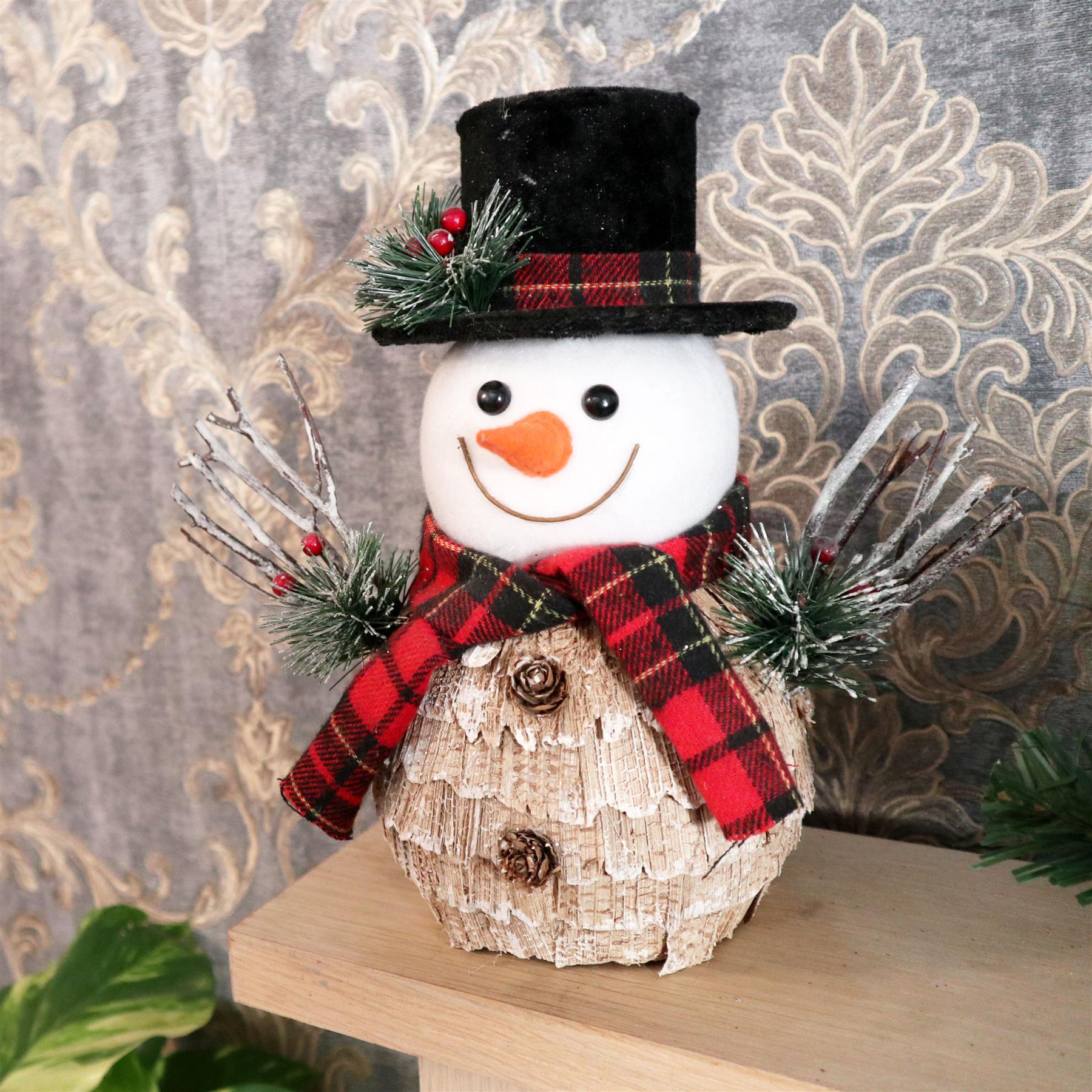 Christmas Figurine Showpieces Xmas Home Office Craft Table Decorations Unique - Picture 24 of 51