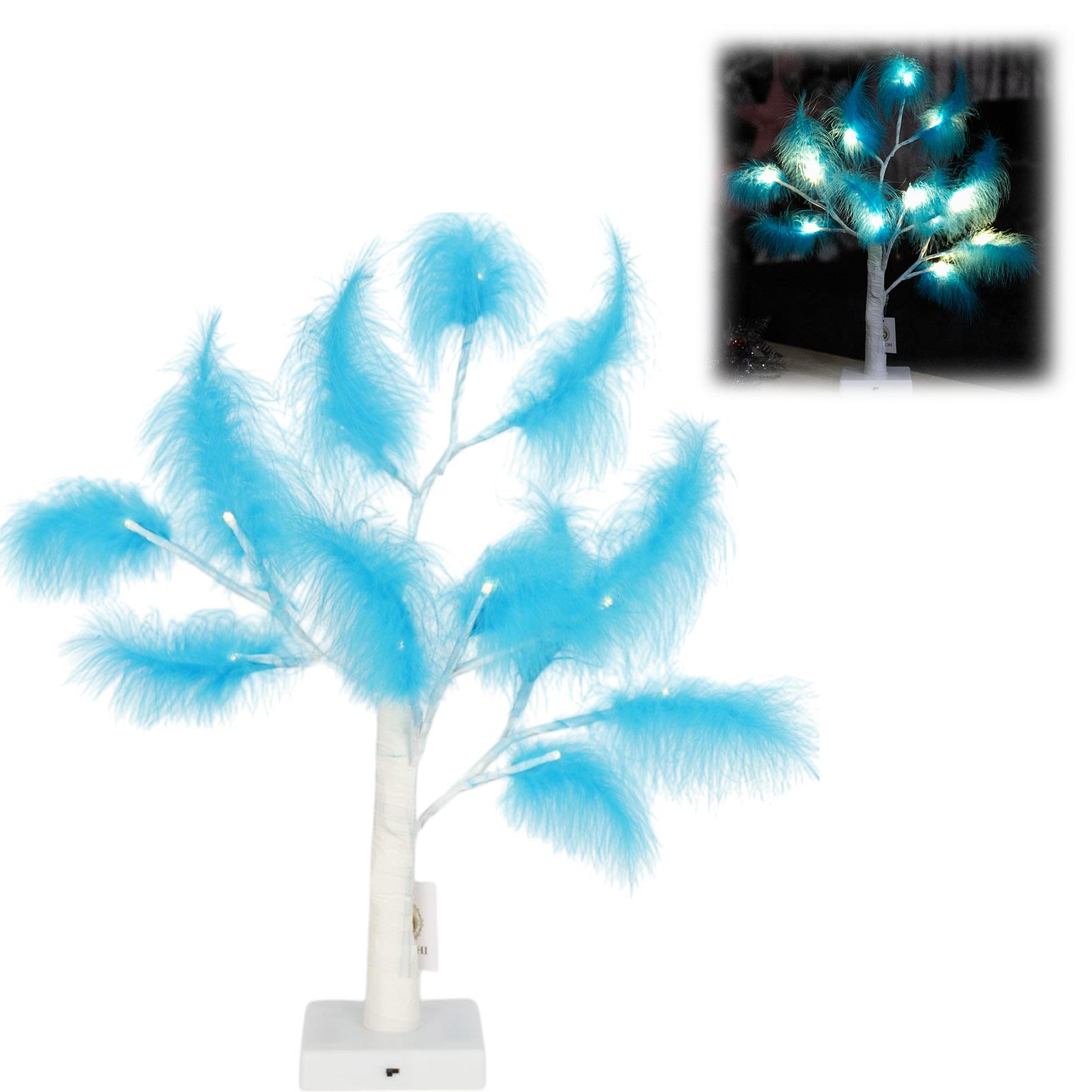 Artificial Pampas Tree Flower Christmas Table Decor Boho Wedding LED Lights B/O - Picture 23 of 73