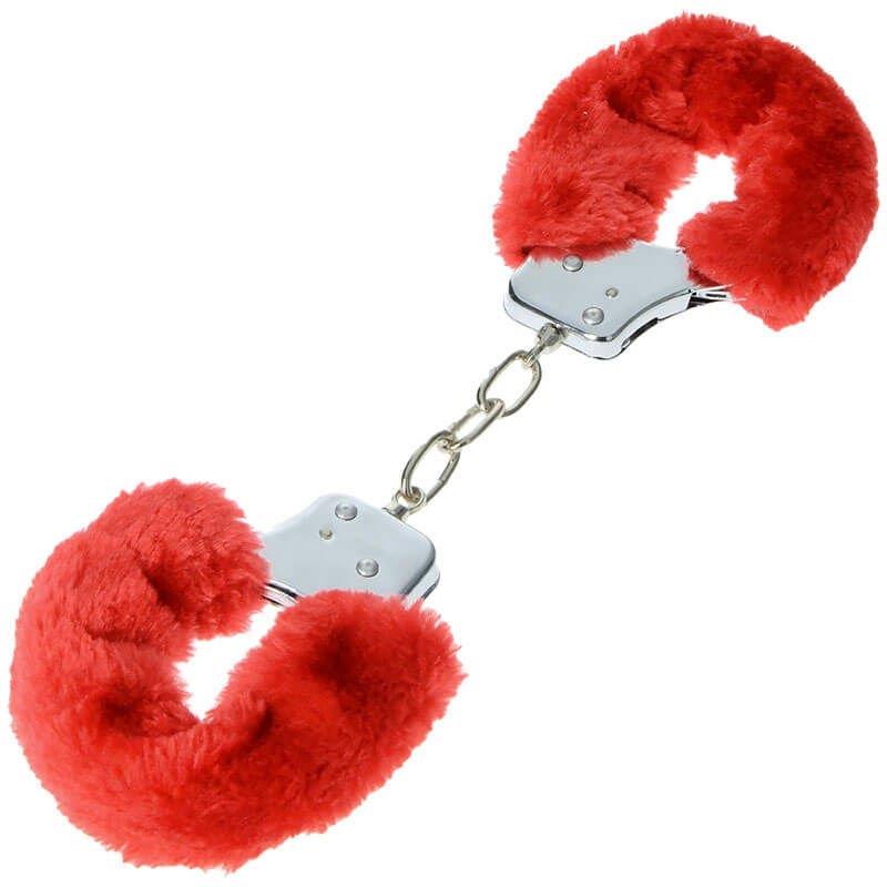 Fluffy Furry Handcuffs Fancy Dress Hen Night Stag Party Props Police Role Play - Picture 21 of 22