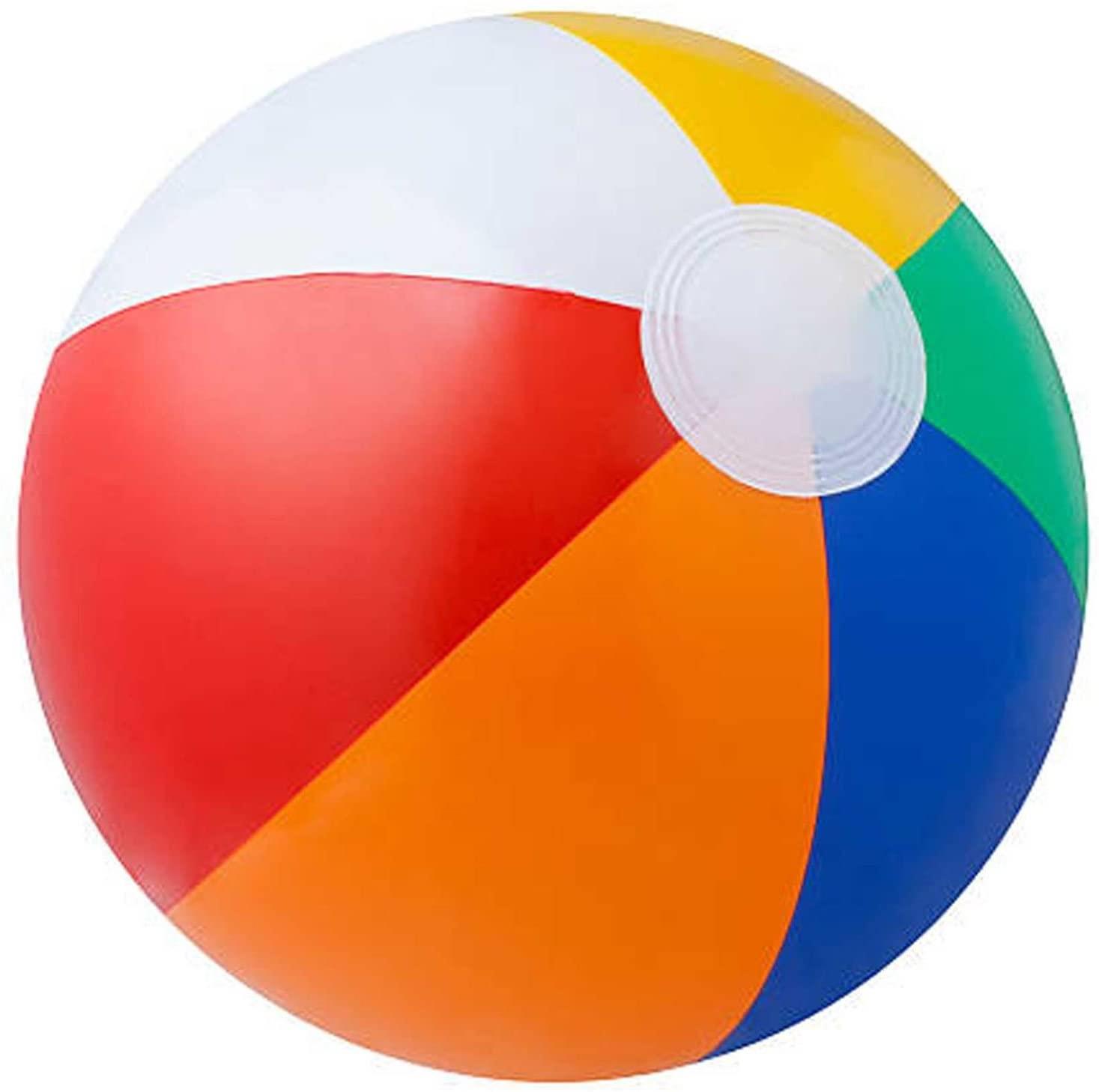 Inflatable Panel Blowup 16/20/24 Inch Beach Ball Holiday Swimming Pool Fun Party - Picture 13 of 23
