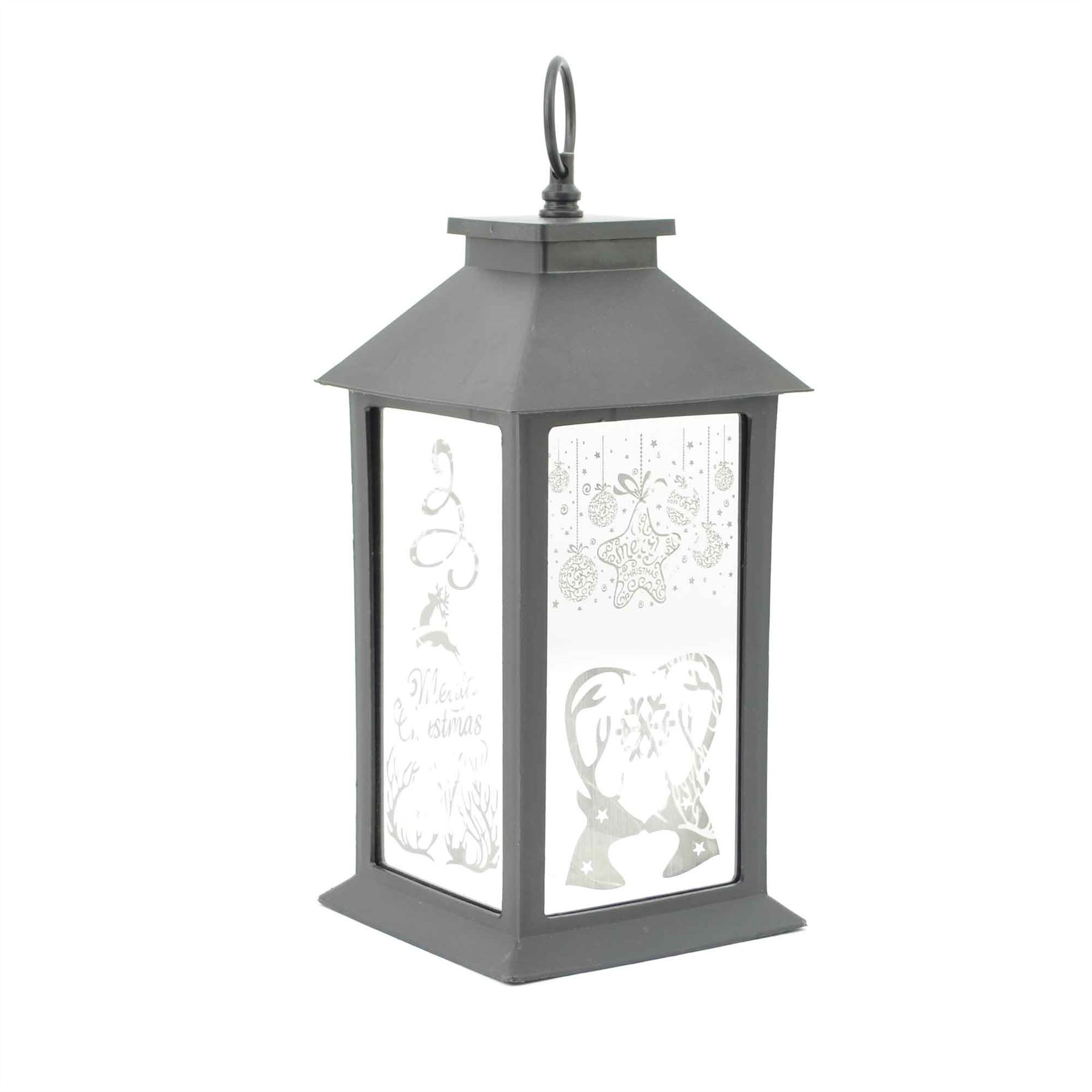 Christmas Decorations Lanterns Lamp LED Xmas Light Up Candles Battery Operated - Picture 34 of 56