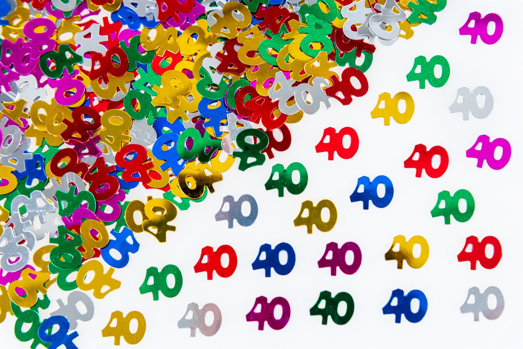 Table Confetti Birthday Party Sprinkles All Ages Decorations Milestone Party - Picture 237 of 438