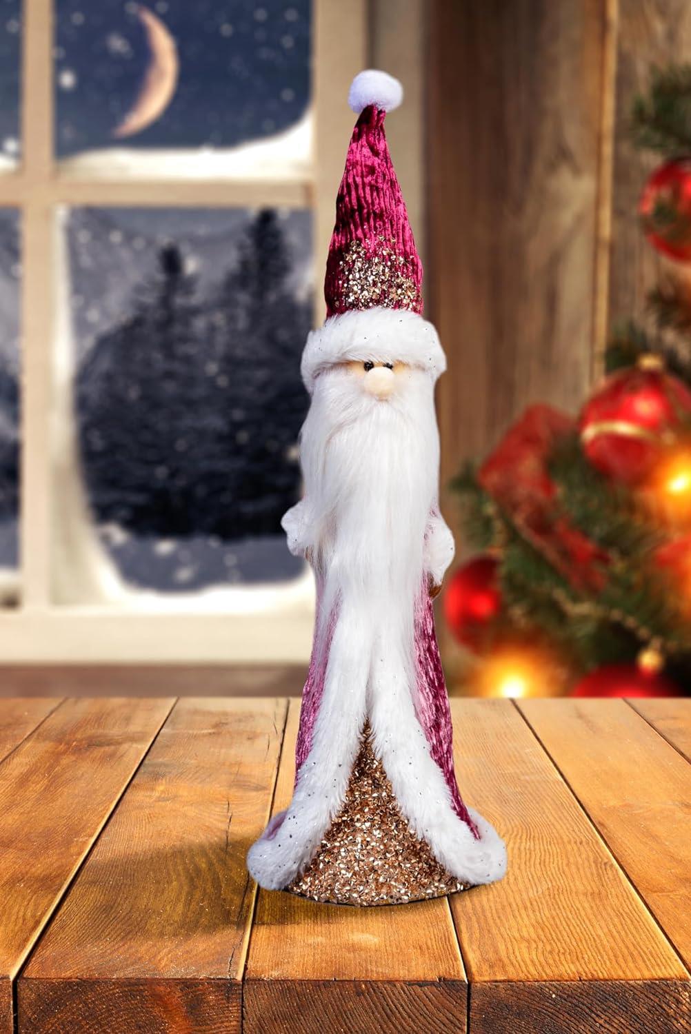 Christmas Tabletop Ornament Figures Centerpiece Xmas Gift Home Window Decoration - Picture 26 of 60