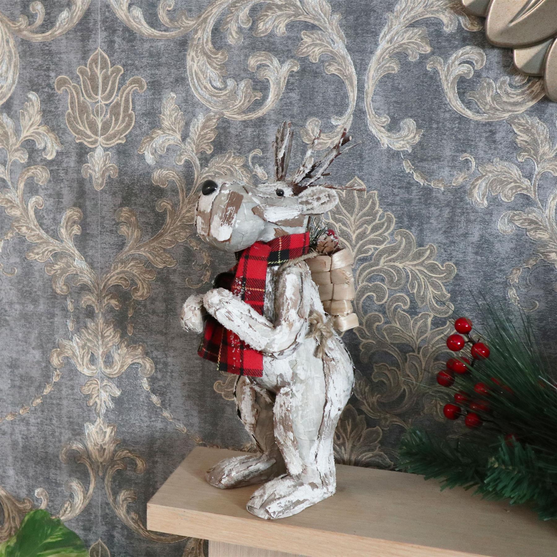 Christmas Figurine Showpieces Xmas Home Office Craft Table Decorations Unique - Picture 10 of 51