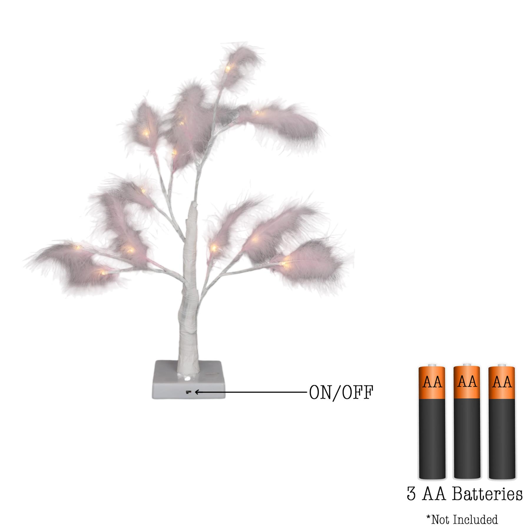 Artificial Pampas Tree Flower Christmas Table Decor Boho Wedding LED Lights B/O - Picture 30 of 73