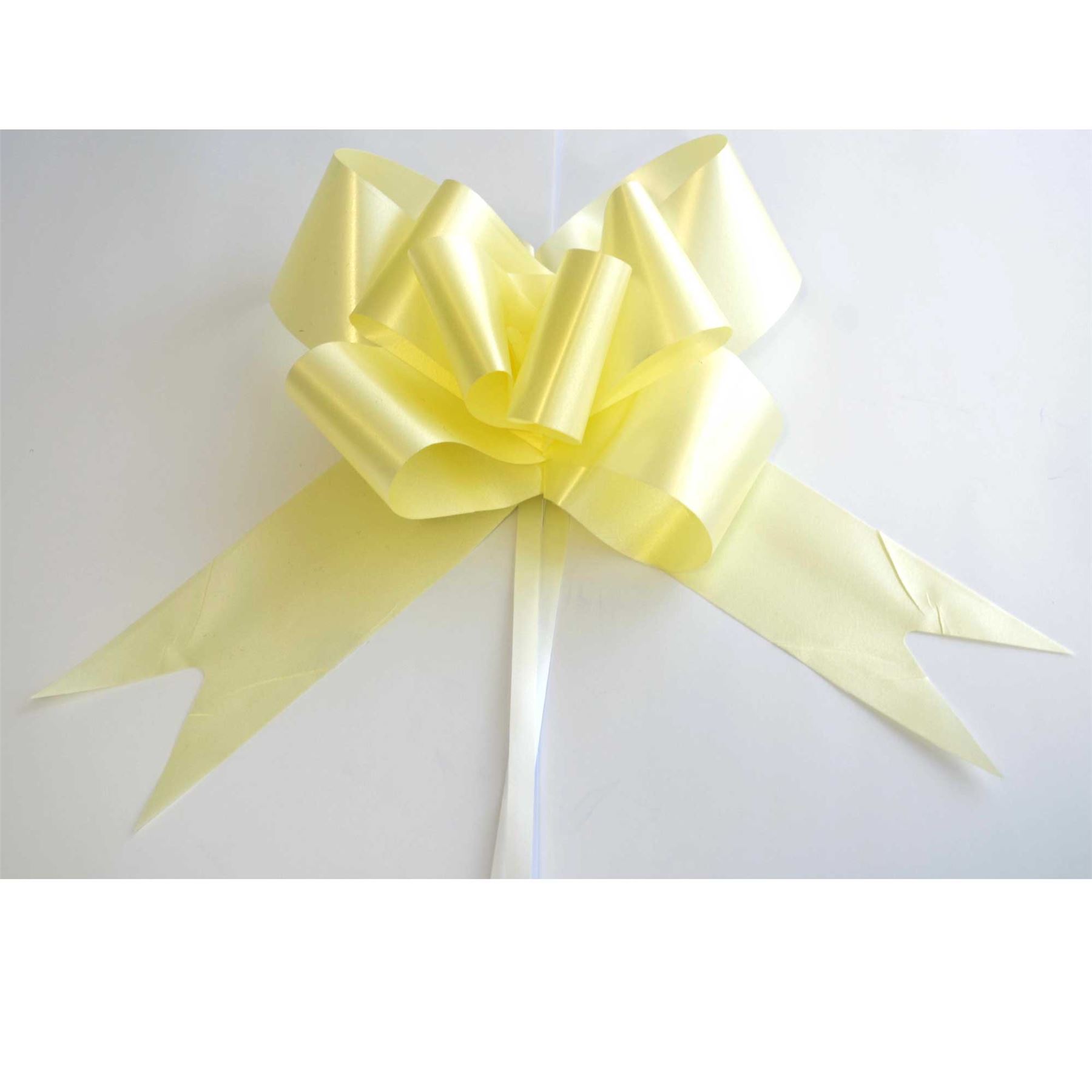 30mm Pull Bows Wedding Hampers Car Gift Wrap Ribbon Florist Pew Xmas