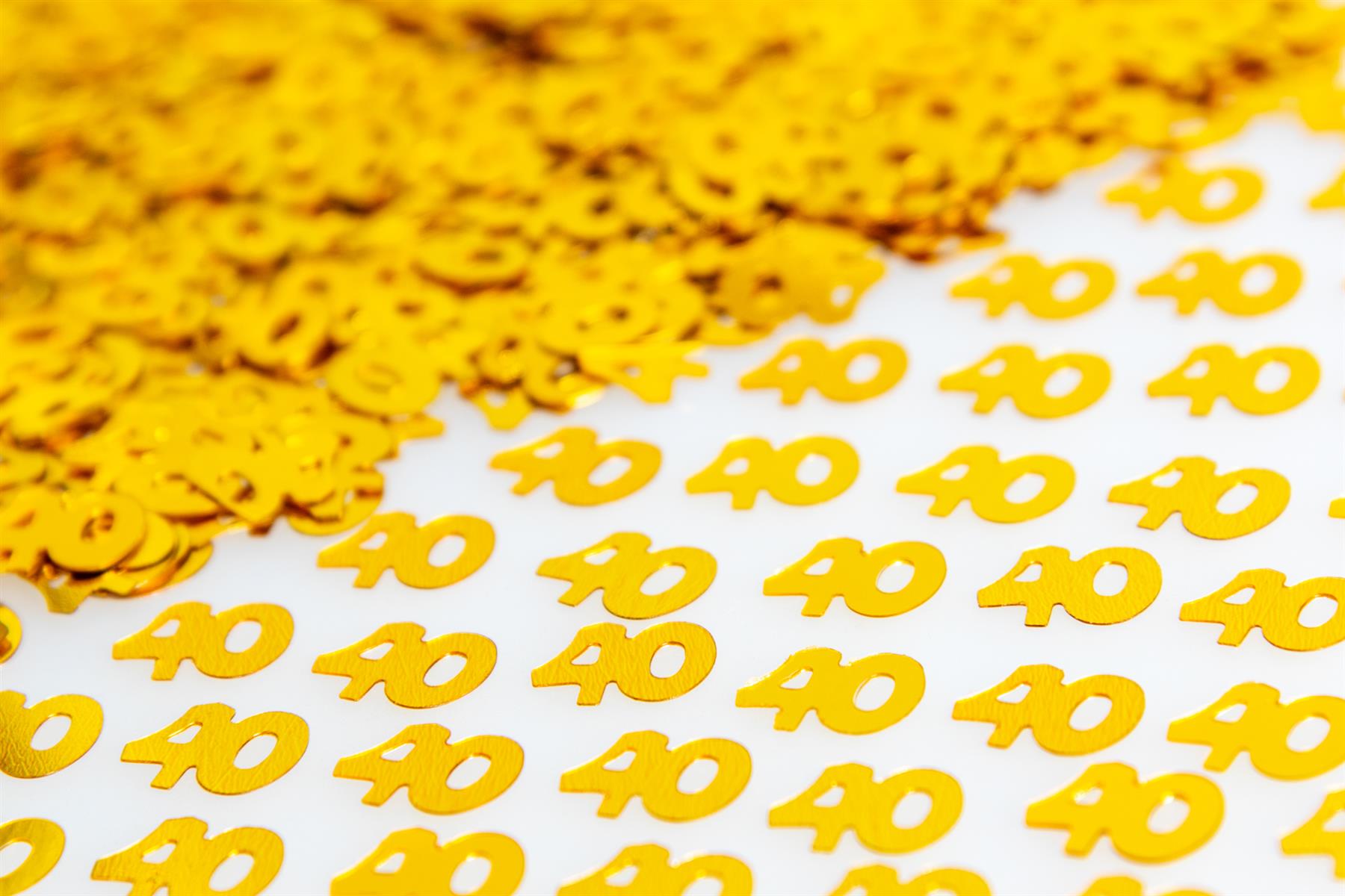 Birthday Anniversary Age Confetti Table Scatters Glitz Sprinkle Party Decoration - Picture 137 of 251