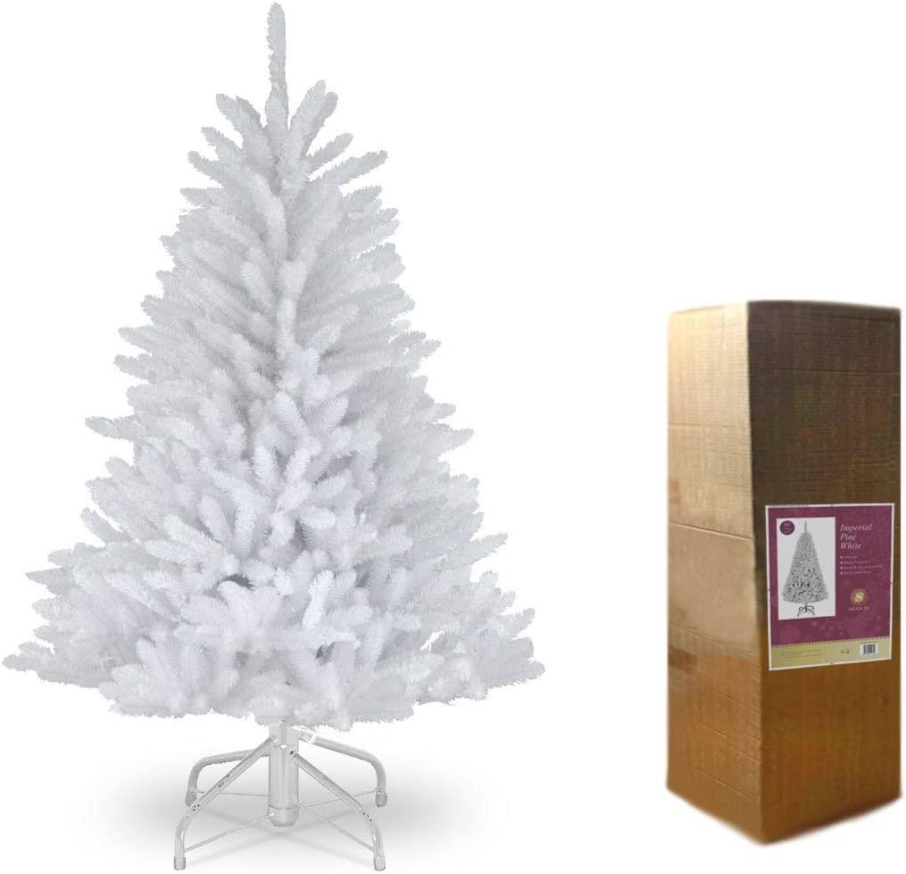 Christmas Tree White Xmas Artificial Bushy Pine Outdoor Xmas Home Decor 4Ft-12FT - Picture 19 of 39