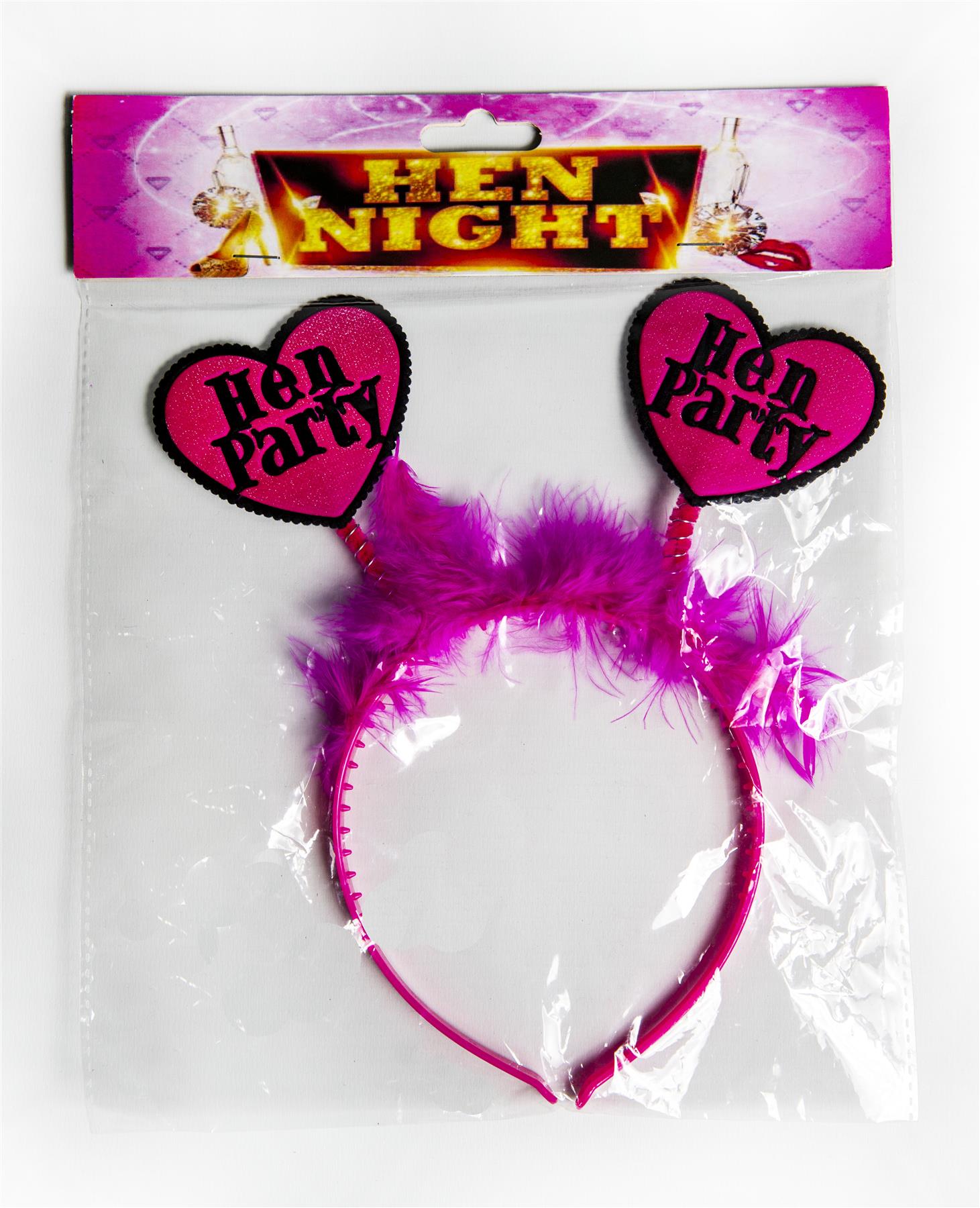 thumbnail image 2 of SHATCHI Head Boppers – Pink Hen Party Headbands For Ladies Night Out Stag Do 2 of 6