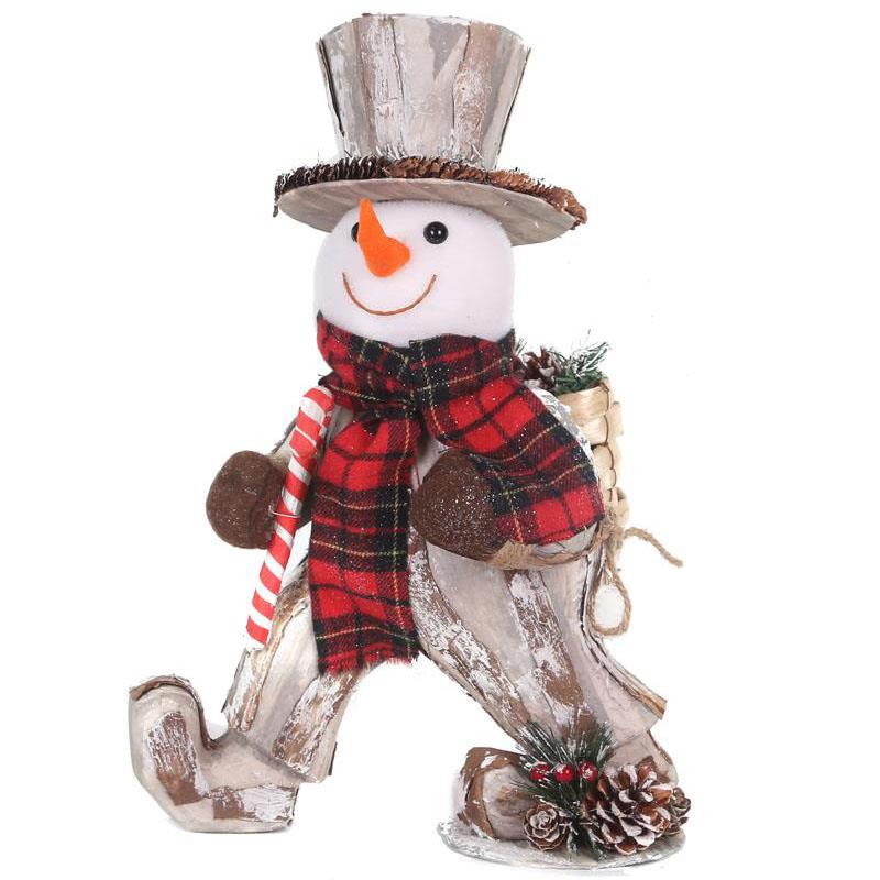 Christmas Figurine Showpieces Xmas Home Office Craft Table Decorations Unique - Picture 32 of 51