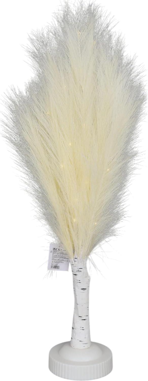 Artificial Pampas Tree Flower Christmas Table Decor Boho Wedding LED Lights B/O - Picture 5 of 73
