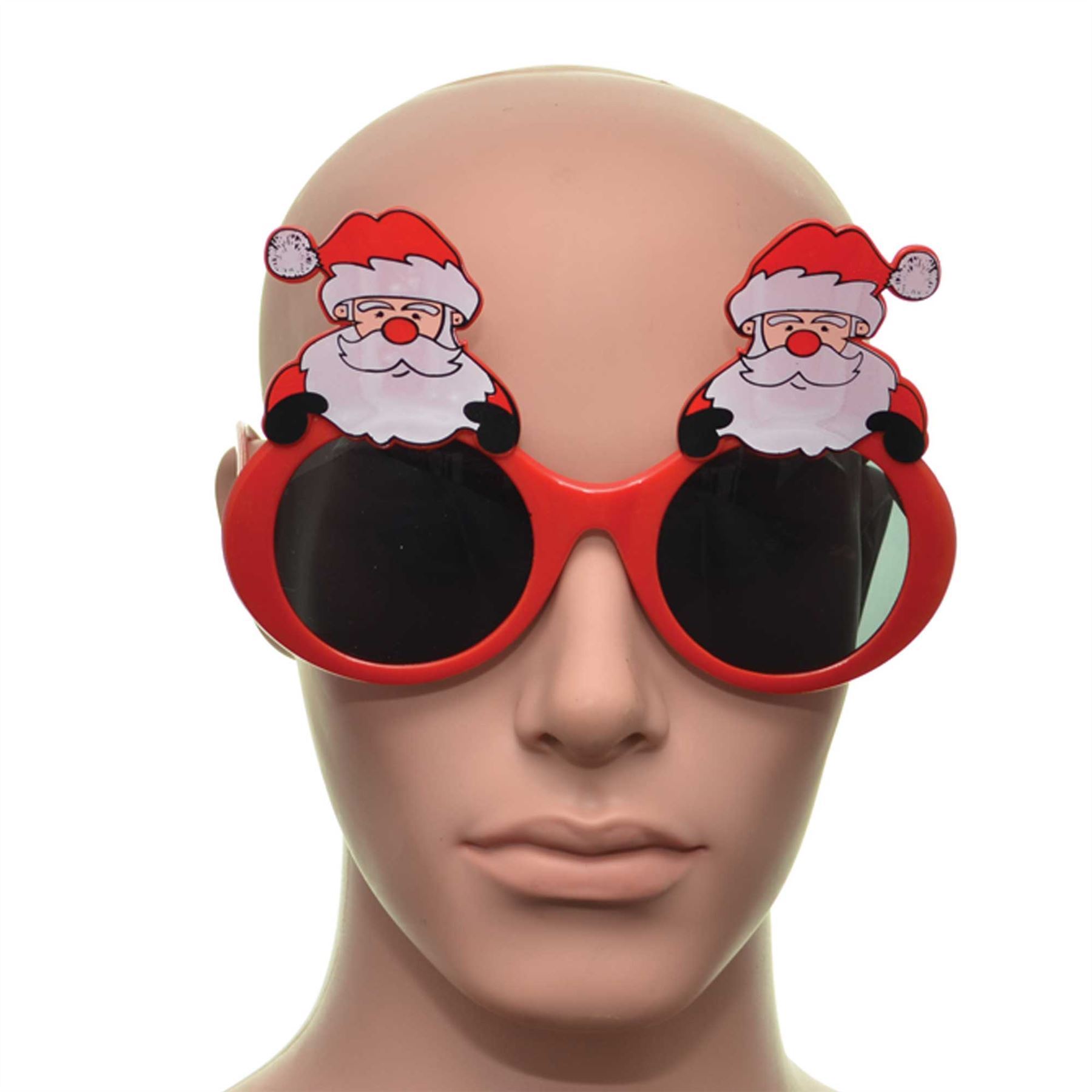 Christmas Eye Sunglasses Frame Photo Props Specs Xmas Fancy Dress