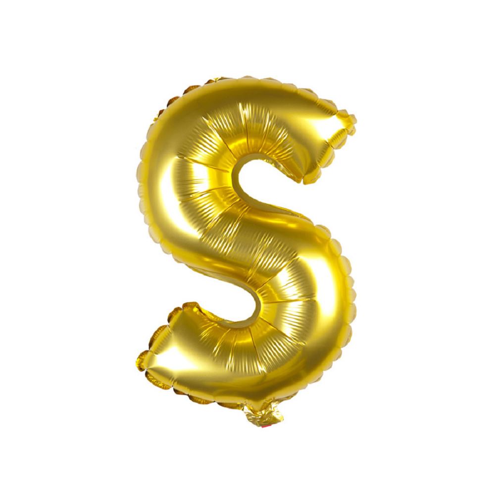 Giant Gold Letter A-Z Helium Foil Balloons Birthday Party Wedding Decoration 16" - Picture 21 of 28