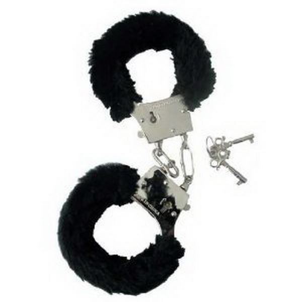 Fluffy Furry Handcuffs Fancy Dress Hen Night Stag Party Props Police Role Play - Picture 2 of 22