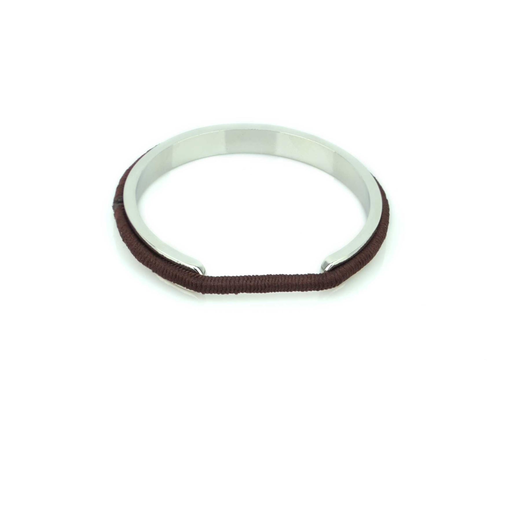 Hair Tie Cuff Bracelet Rubber Bands Bangle Gold Silver Rose Party Bridal Prom - Picture 17 of 111
