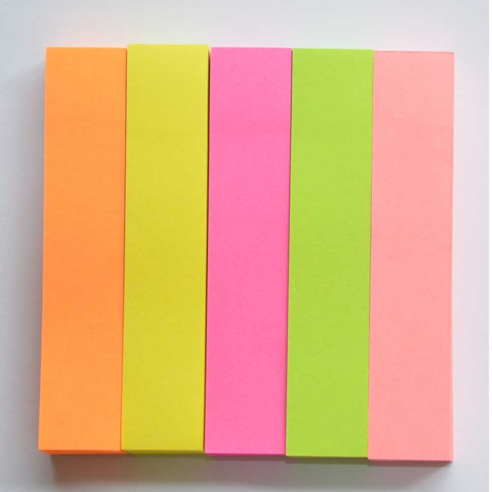 Adhesive Sticky Notes Bookmarker Index Tab Memo Pad Reminders Removable