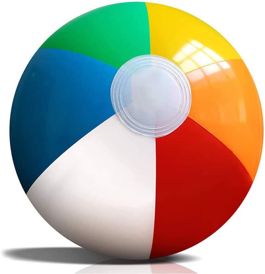 Inflatable Panel Blowup 16/20/24 Inch Beach Ball Holiday Swimming Pool Fun Party - Picture 9 of 23