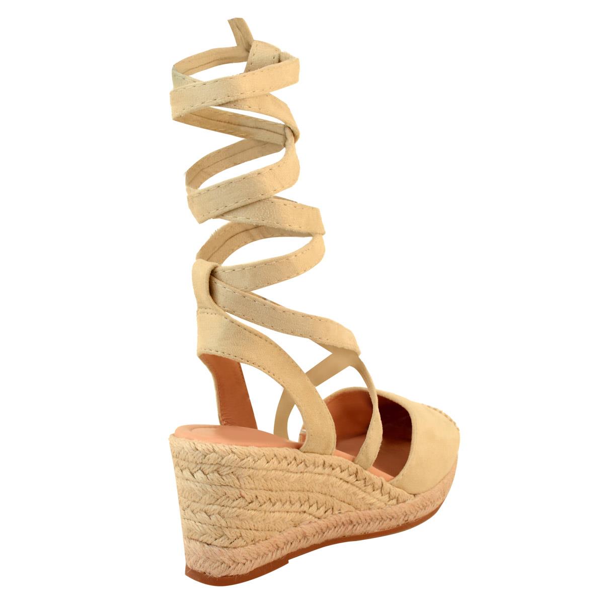 Red Asymmetrical Tie-up Sandals â GABRIELLASPICK.COM