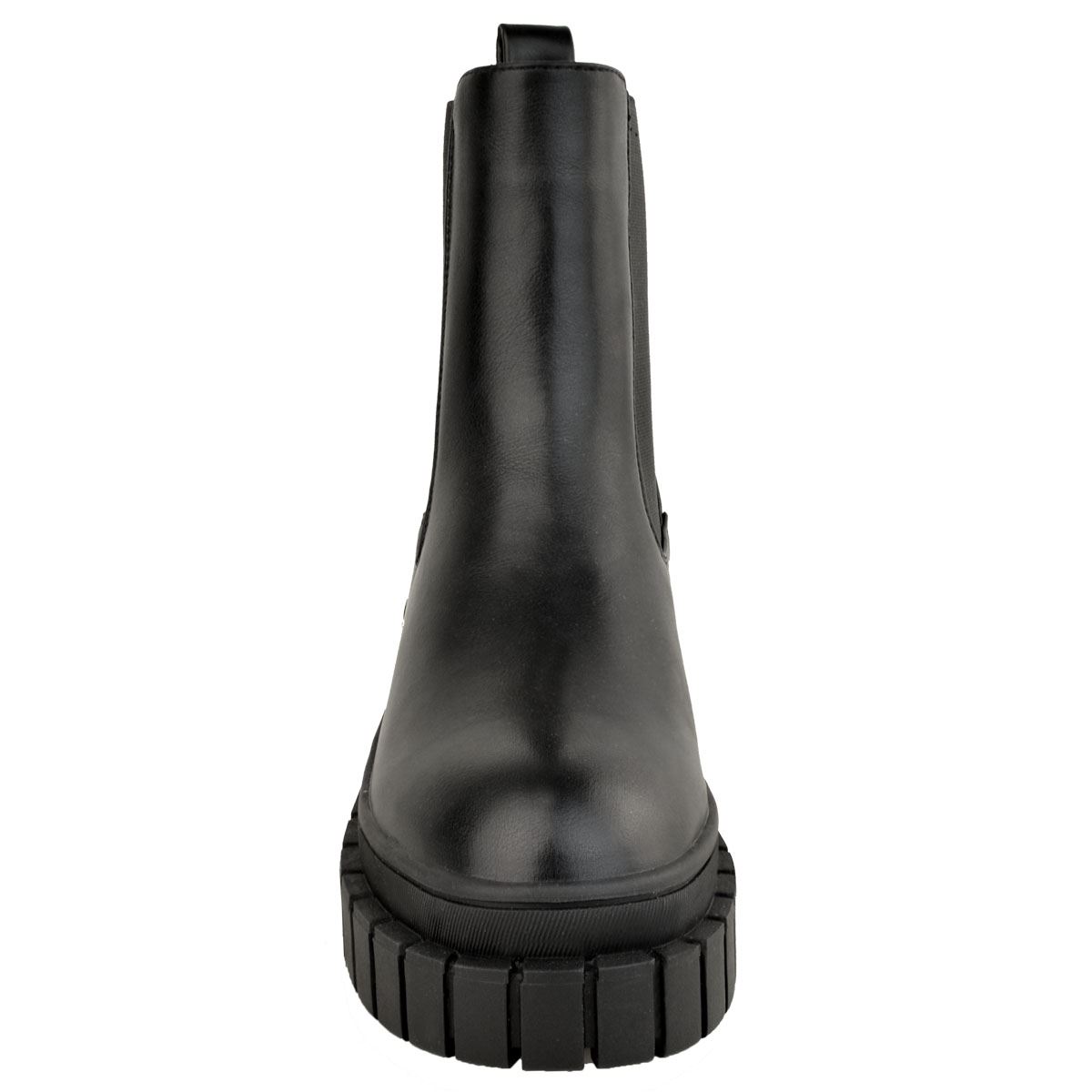 Womens Chunky Chelsea Ankle Boots Thick Sole Designer Winter Shoes