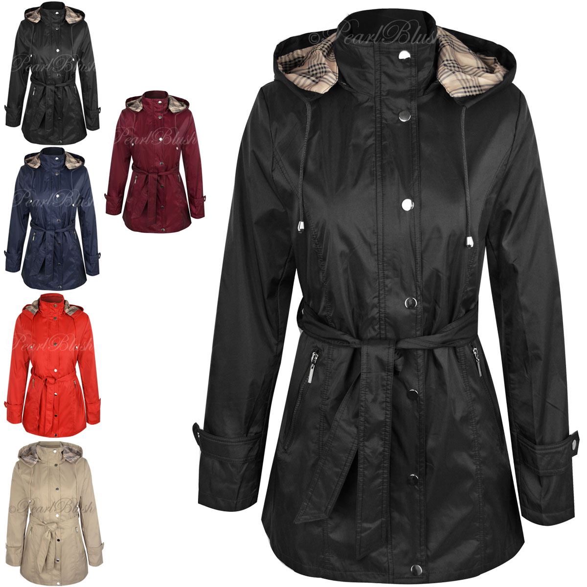 fitted parka jacket