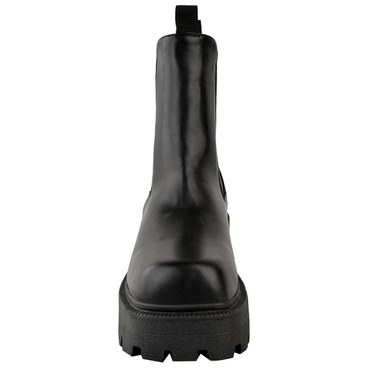 Mujer Botas al Tobillo Negro Grueso Suela Gruesa Stomper Grunge Declaración  Gótico Zapatos | eBay