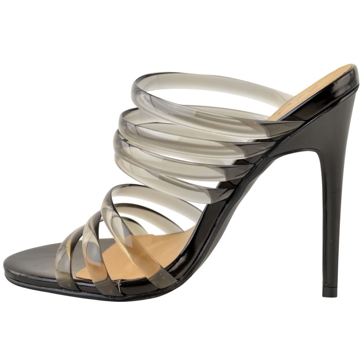 barely there clear sandals