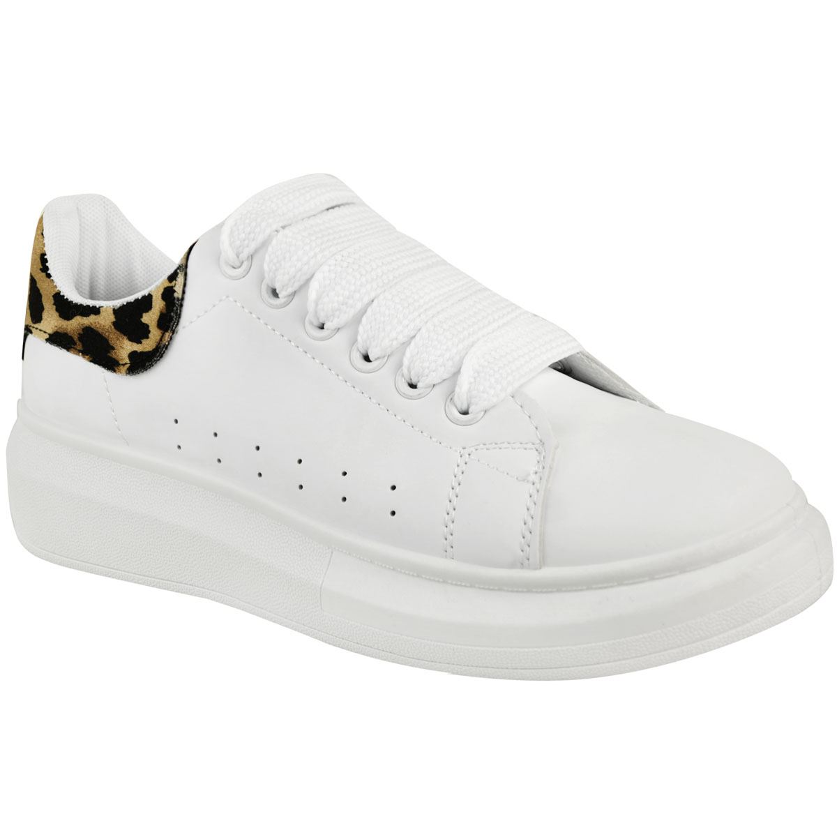 ladies thick soled trainers