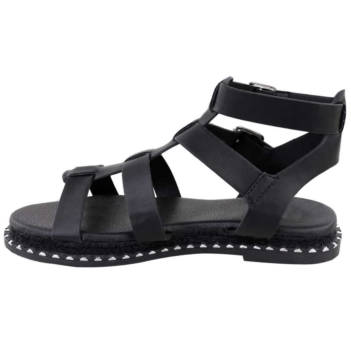 black leather platform tennis shoes