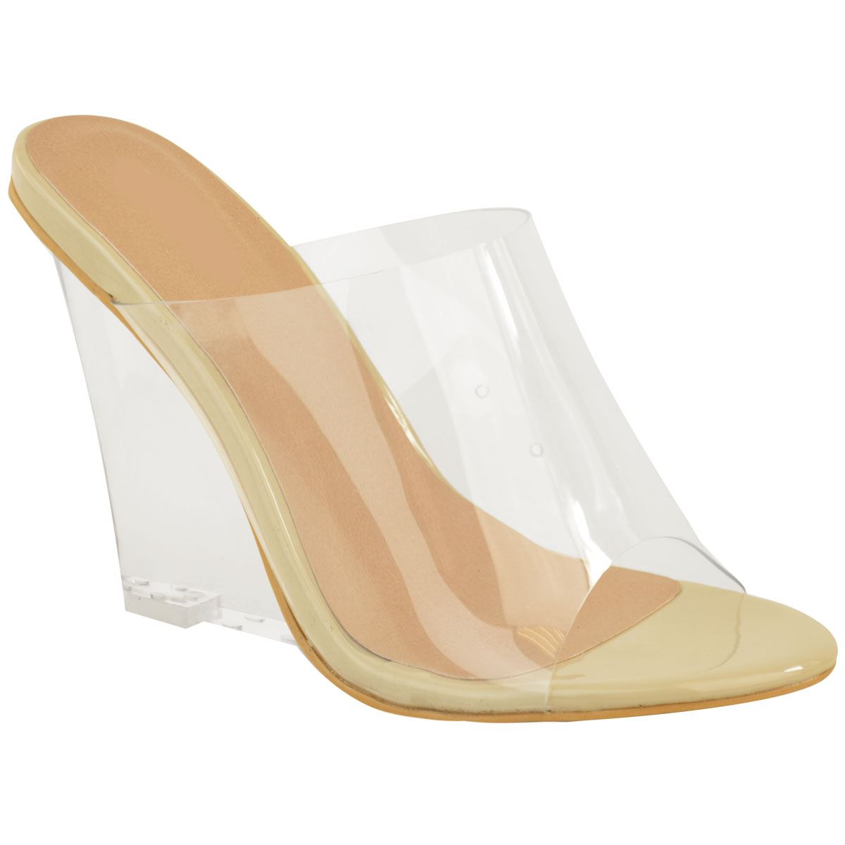 perspex sandals