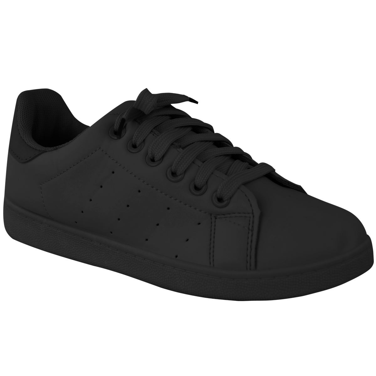 comfortable black trainers for work