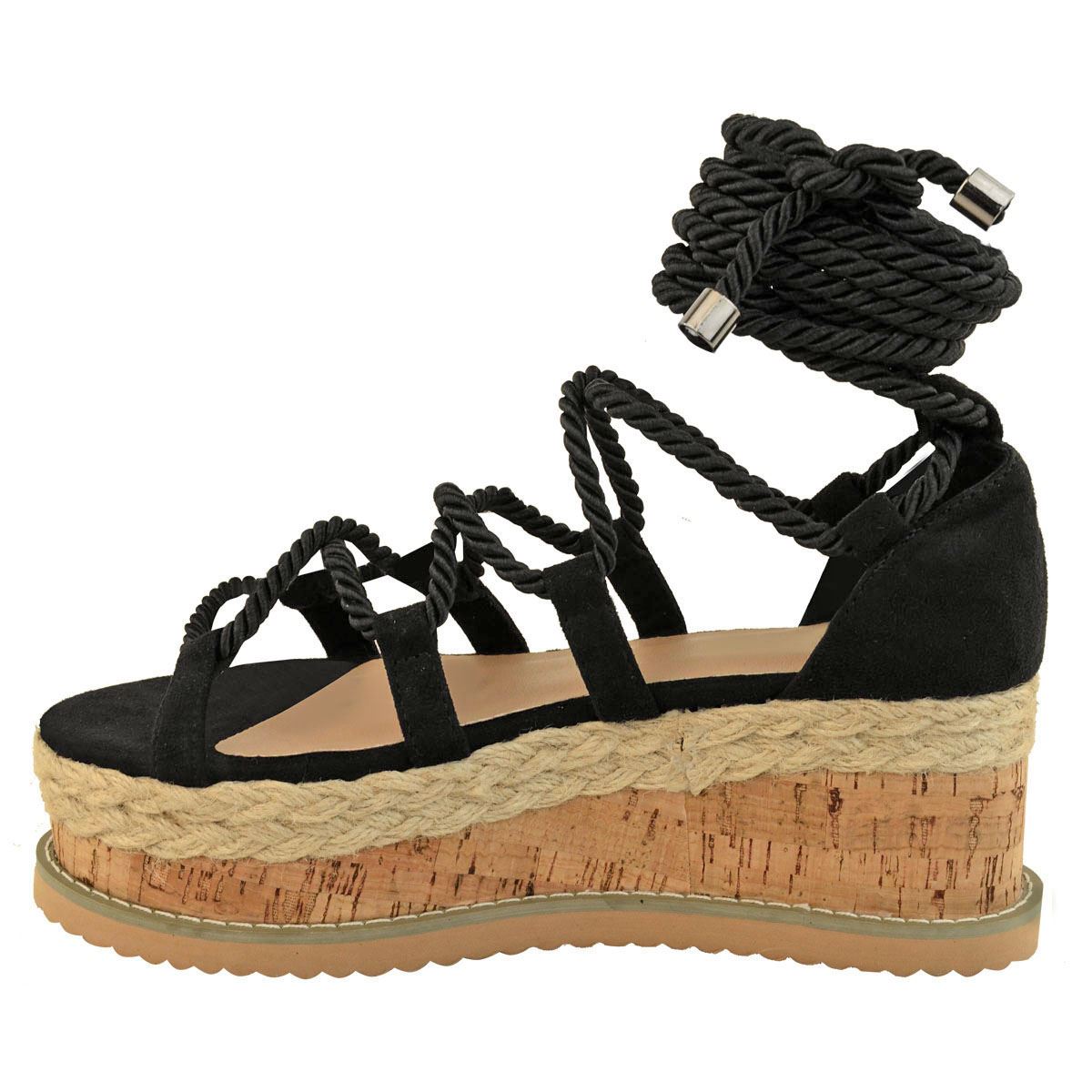 Charming Purple Rope Braid Knot Strappy Leaf Lace Up Sandals High Heels Cross Tied Gladiator 